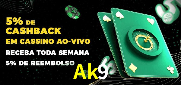 Promoções do cassino ao Vivo Ak9